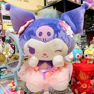 Kuromi sakura plush doll